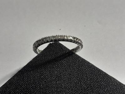 Engagement band missing some stones