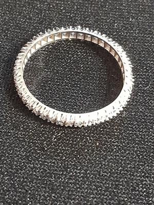 Engagement band missing some stones