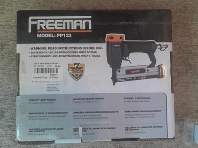 Brand new - Professional Freeman 23 Ga. Micro pinner