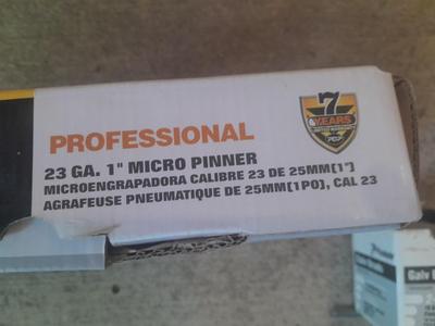 Brand new - Professional Freeman 23 Ga. Micro pinner