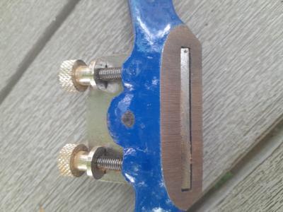 Vintage Record A151 Adjustable Spoke Shaves / Cabinet Scraper / Draw Knife with band saw and level & plumb