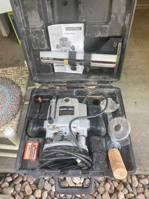 PORTER CABLE PLUNGE ROUTER MODEL 7529