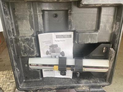 PORTER CABLE PLUNGE ROUTER MODEL 7529