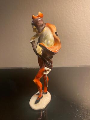 Antique Jester Double Socket Desk Lamp. And a Side Kick