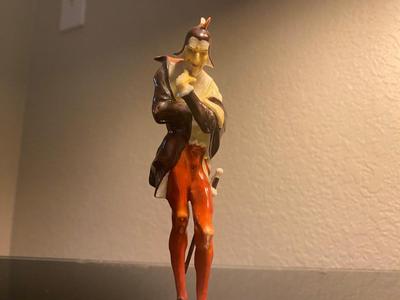 Antique Jester Double Socket Desk Lamp. And a Side Kick