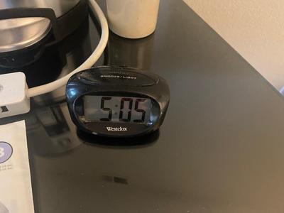 New Simple Human 1.6 Gal Trash Can, Desk Lamp Crock of Writing Instruments, and More