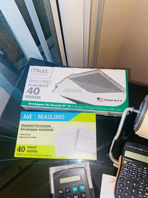 Office supplies - Dynamo label maker - and much more