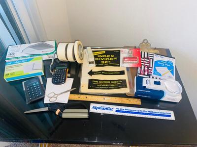 Office supplies - Dynamo label maker - and much more