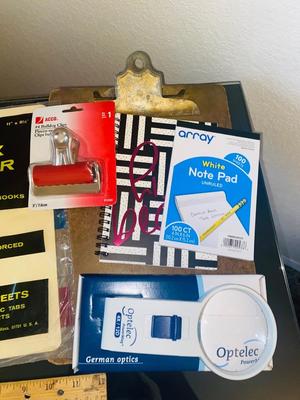 Office supplies - Dynamo label maker - and much more