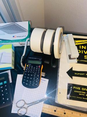 Office supplies - Dynamo label maker - and much more