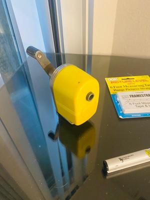 A Different Assortment of Office Needs - rolling cutter - vintage tape measure - and more