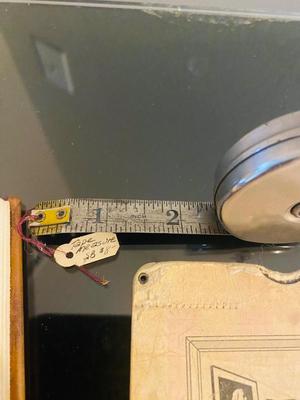 A Different Assortment of Office Needs - rolling cutter - vintage tape measure - and more