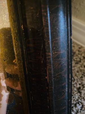 ANTIQUE Mirror, Painting and 2 Photographs
