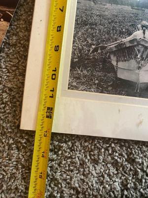 ANTIQUE Mirror, Painting and 2 Photographs