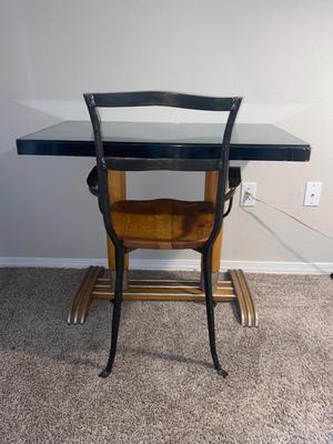 Super Neat Antique/Vintage Desk and Chair