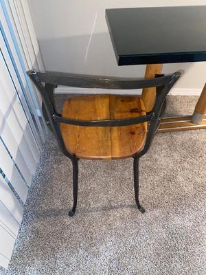 Super Neat Antique/Vintage Desk and Chair