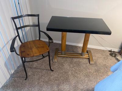 Super Neat Antique/Vintage Desk and Chair