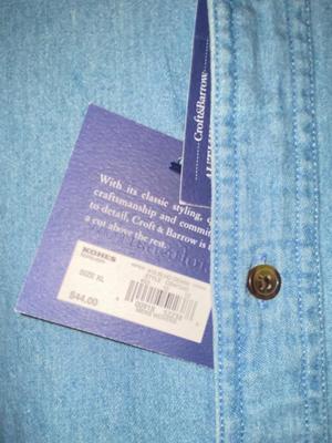 New Men’s Shirts XL Puritan and Croft and Bordow