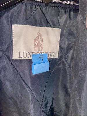 Men’s Alfani Dress Coat and Lands' End Lined Coat 40R