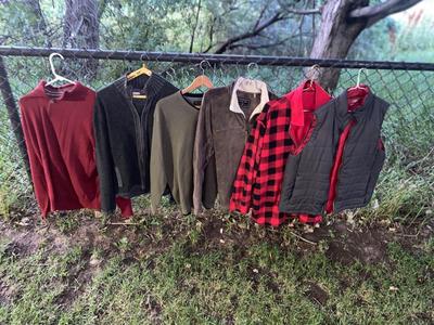 Men’s XL Jackets and vest
