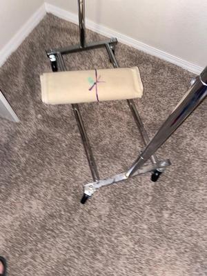 free standing portable Garment Rack and Hangers