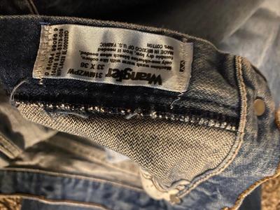 Two pairs of Men’s Wranglers 33x36