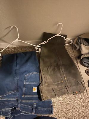 Nice! Men’s Carhart and Wrangler Jeans