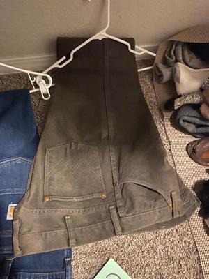 Nice! Men’s Carhart and Wrangler Jeans