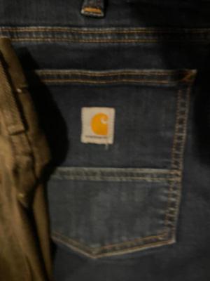 Nice! Men’s Carhart and Wrangler Jeans