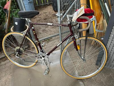 Takara Deluxe Touring Bicycle, 10 Speed, Shuman 500, Carlisle Superride Tires Made in USA with Manual