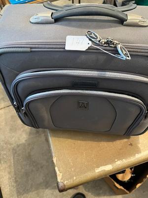 Travel Pro Gray Suitcase Good Condition Wheels