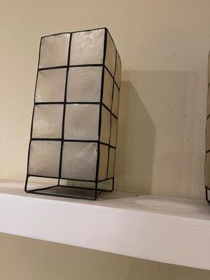 3 shell tea light candle holders