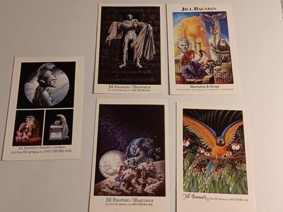 Silver Web magazine with featured artist Jill Bauman including six unique prints
