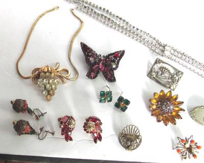 Vintage Jewelry Lot For Repair, Read Description