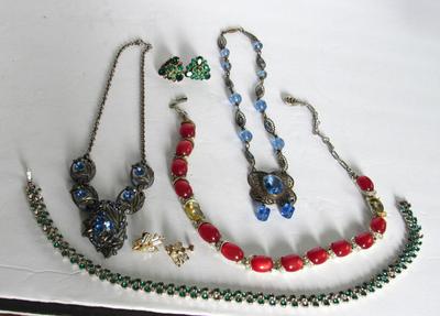 Rhinestone Lot Needs Rhinestone Repair, Read Description