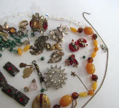 Lot of Jewelry For Crafting/Repurposing