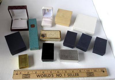 Large Lot of Small Jewelry Boxes