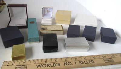 Large Lot of Small Jewelry Boxes