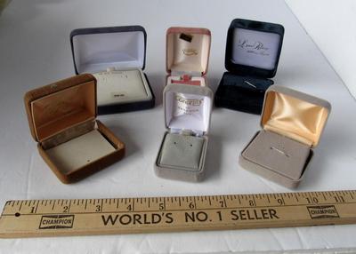 Lot of Empty Jewelry Boxes
