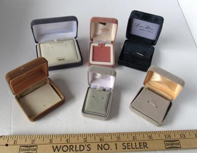 Lot of Empty Jewelry Boxes