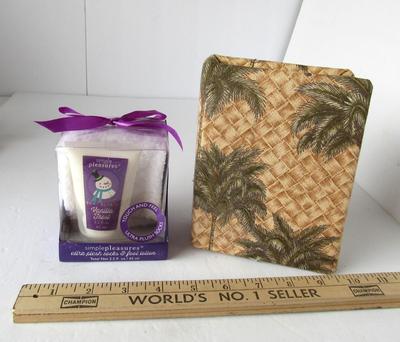 Unused Soft Fuzzy Socks/Lotion and Photo Album