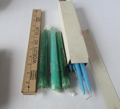 Lot of Thin Taper Candlesticks