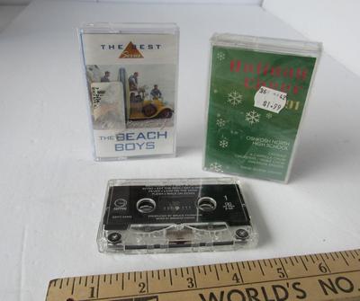 Beach Boys, Aerosmith and Christmas Casette Tapes