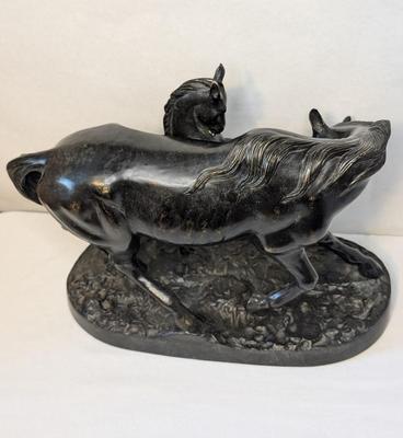 Bronze Cast Mother and Colt