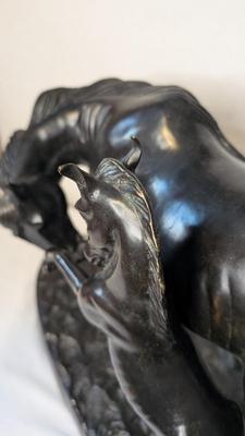 Bronze Cast Mother and Colt