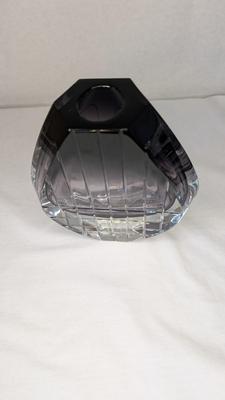 Baccarat Amethyst Neptune Crystal Vase