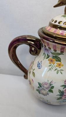 Mackenzie Childs Chelsea Luster Tea Set