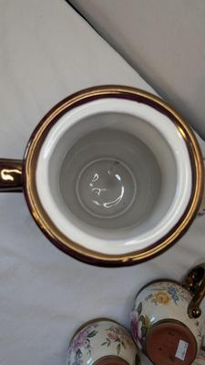 Mackenzie Childs Chelsea Luster Tea Set