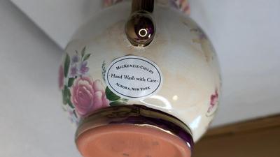 Mackenzie Childs Chelsea Luster Tea Set