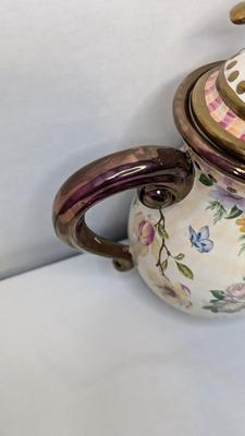 Mackenzie Childs Chelsea Luster Tea Set